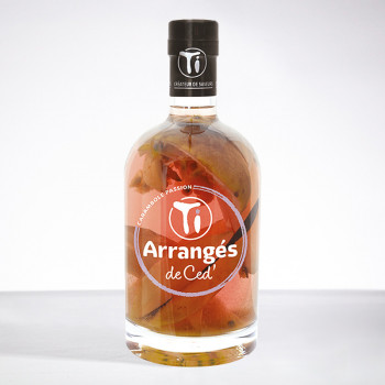 LES RHUMS DE CED - Ti Arrangés Carambole Passion - Rhum arrangé - 32° - 70cl