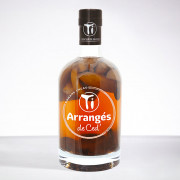 LES RHUMS DE CED - Ti Arrangés Banane Cacao - Rhum arrangé - 32° - 70cl