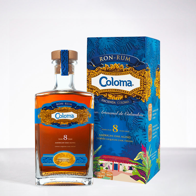 COLOMA - 8 ans - Extra Alter Rum - 40° - 70cl