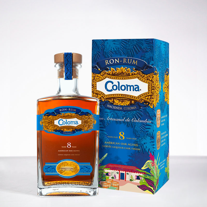 COLOMA - 8 ans - Rhum hors d'âge - 40° - 70cl