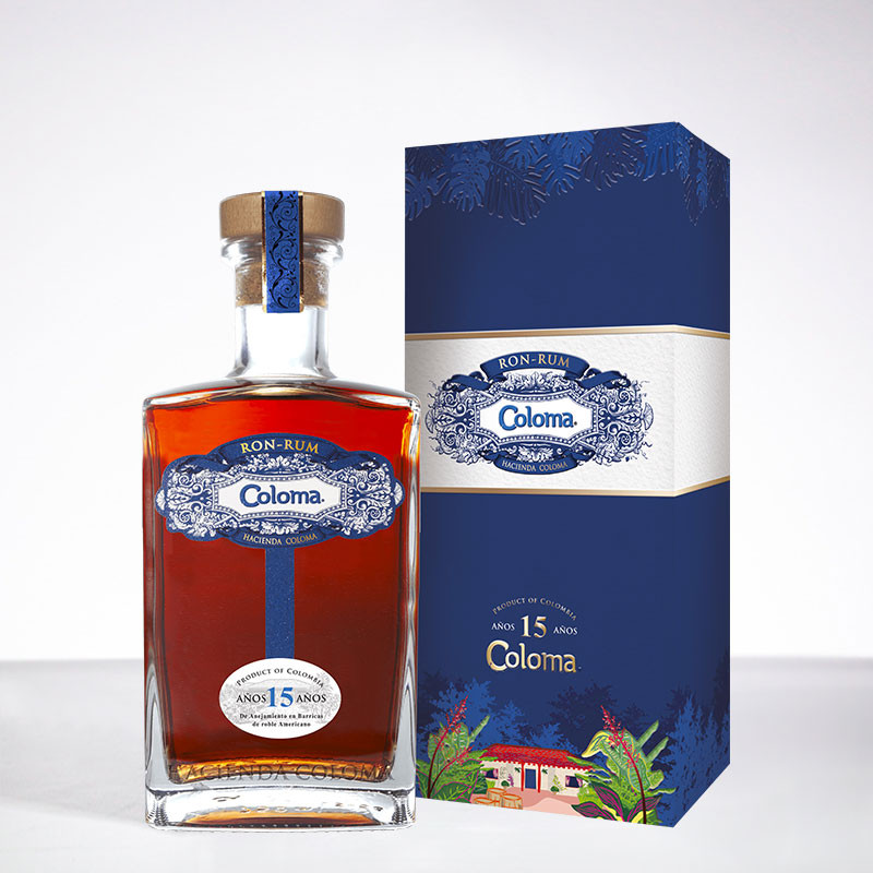 COLOMA - 15 ans - Rhum hors d'âge - 40° - 70cl