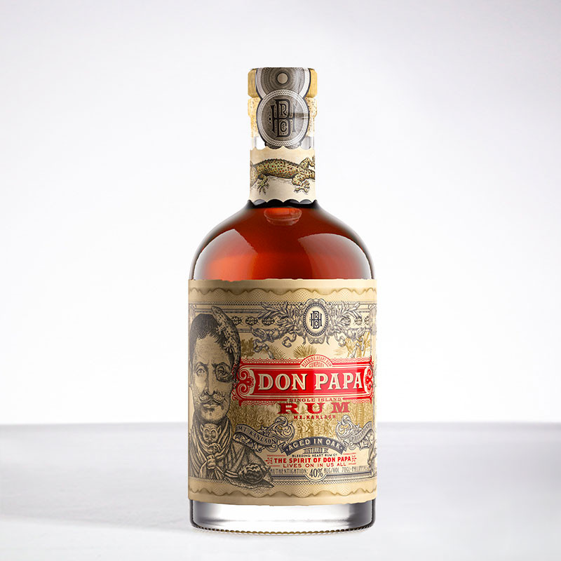 DON PAPA - 7 Jahre - Extra Alter Rum - 40° - 70cl