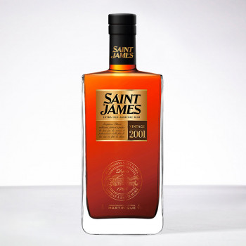 SAINT JAMES - Jahrgang 2001 - Extra Alter Rum - 43° - 70cl