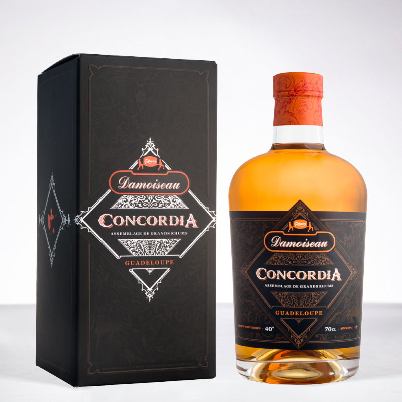 DAMOISEAU - Concordia - Rhum très vieux - 40° - 70cl