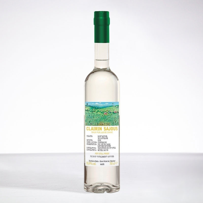 CLAIRIN - Sajous 2019 - Clairin blanc - 56,5° - 70cl