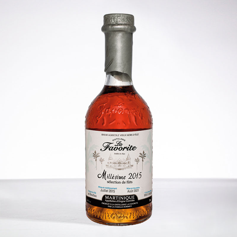 LA FAVORITE - Jahrgang 2015 - 6 Jahre - Extra Alter Rum - 46° - 70cl