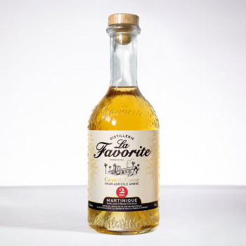 LA FAVORITE - Coeur de Canne - 2 ans - Rhum ambré - 45° - 70cl