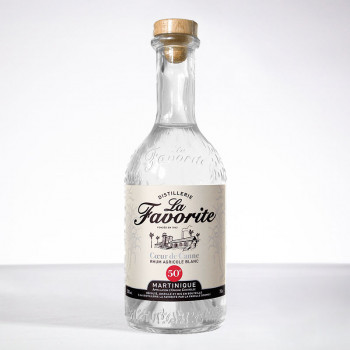 LA FAVORITE - Coeur de Canne - Nouvelle bouteille - Rhum blanc - 50° - 70cl