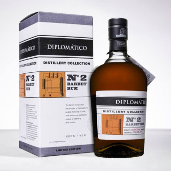 DIPLOMATICO - Distillery Collection N°2 Barbet Rum - Sehr Alter Rum - 47° - 70cl