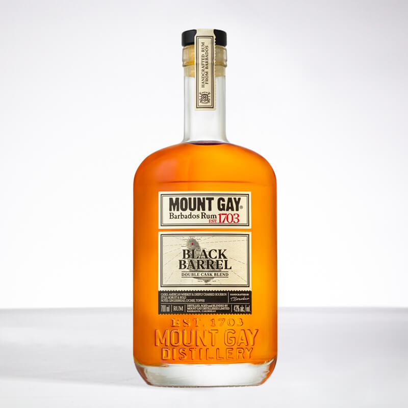 MOUNT GAY - Black Barrel - Double Cask - Rhum très vieux - 43° - 70cl