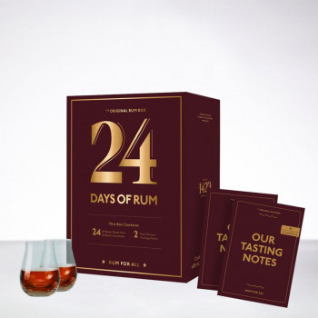 24 Days of Rum - Calendrier de l'Avent du rhum - 2021