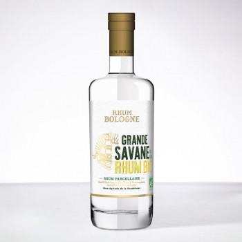BOLOGNE - Grande Savane - Rhum blanc Bio - Parcellaire - 61,2° - 70cl