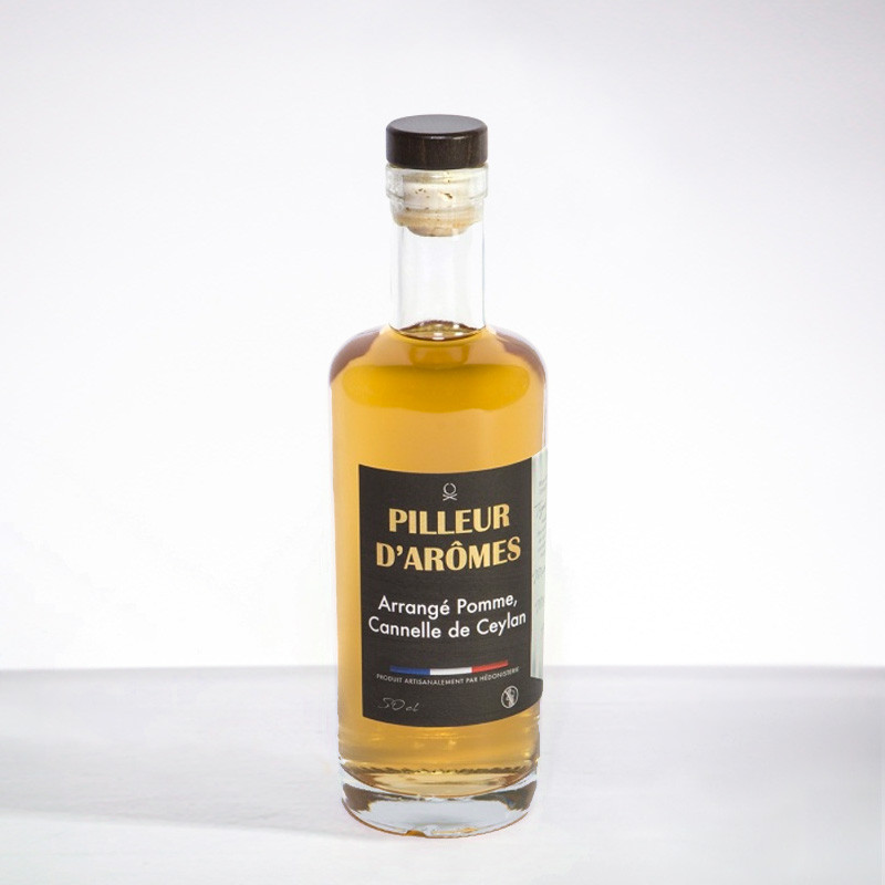 HÉDONISTERIE - Pomme, Cannelle de Ceylan - Rhum arrangé - 33,7° - 50cl