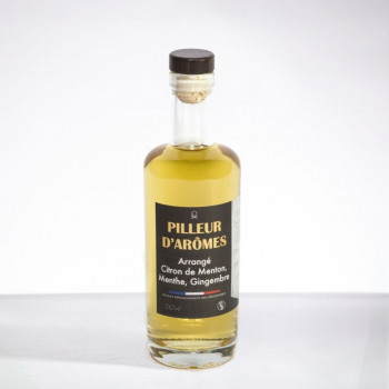 HÉDONISTERIE - Citron de Menton, Menthe, Gingembre - Rhum arrangé - 34,4° - 50cl