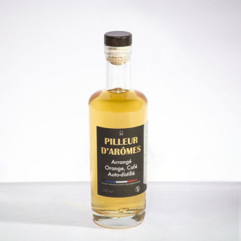 HÉDONISTERIE - Orange, Café, Auto-Distillé - Rhum arrangé - 34,8° - 50cl