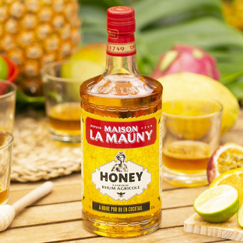 LA MAUNY - Honey - Rhum infusé au miel - 35° - 70cl