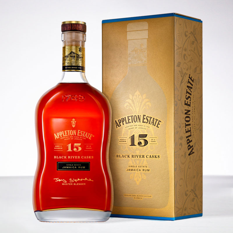 APPLETON ESTATE - Black River Cask - 15 ans - Extra Alter Rum - 43° - 70cl