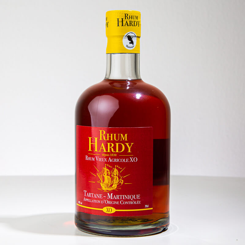 HARDY - XO - Rhum hors d'âge - 43° - 70cl