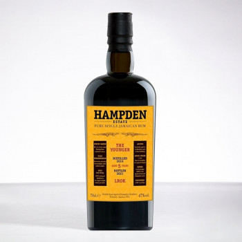 HAMPDEN ESTATE - The Younger - LROK - Jahrgang 2016 - Sehr Alter Rum - 47° - 70cl