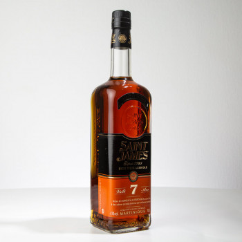 SAINT JAMES - Réserve privée - 7 Jahre - Coffret bois - Sehr alter Rum - 43° - 70cl