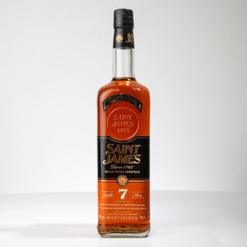 SAINT JAMES - Réserve privée - 7 ans - Coffret bois - Rhum très vieux - 43° - 70cl