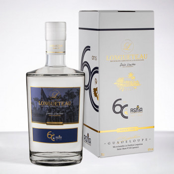 LONGUETEAU - Weisser Rum - RSMA 60 Jahre - 60° - 70cl