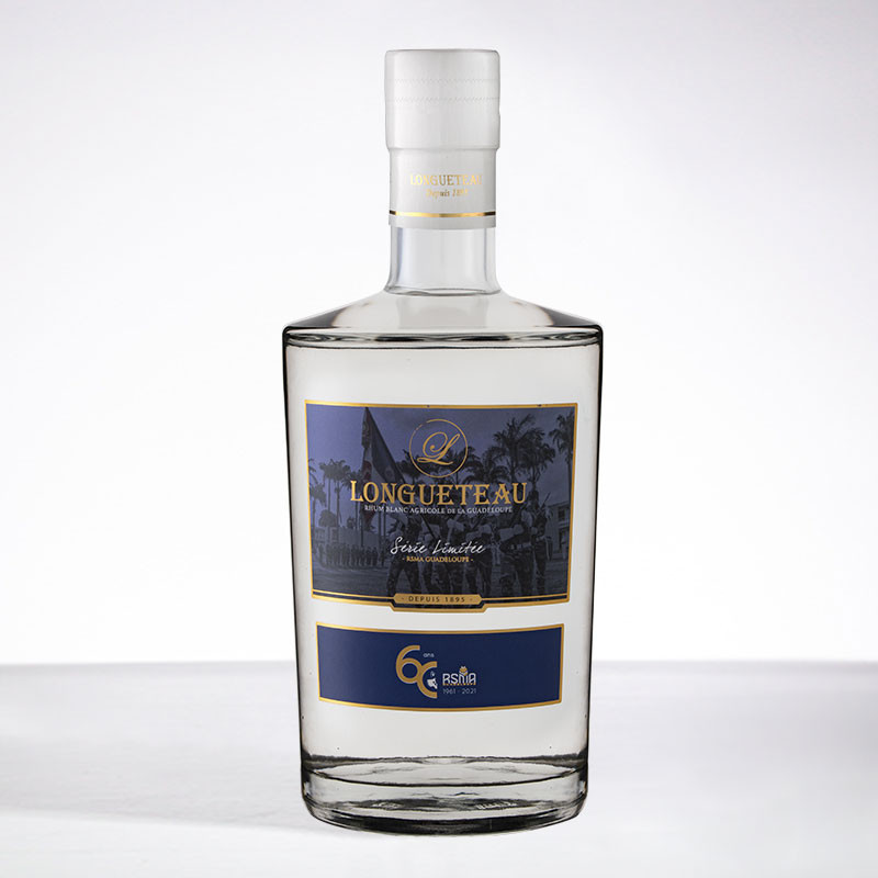 LONGUETEAU - Weisser Rum - RSMA 60 Jahre - 60° - 70cl