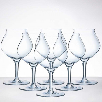 Lot de 6 verres ballon Chef et Sommelier