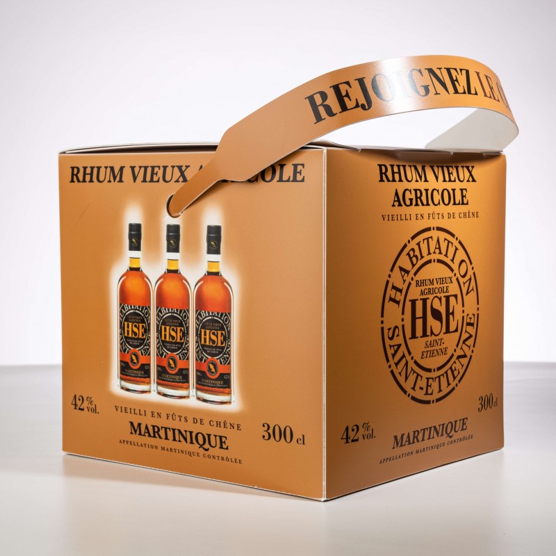 HSE - Rhum vieux - CUBI - 42° - 300cl