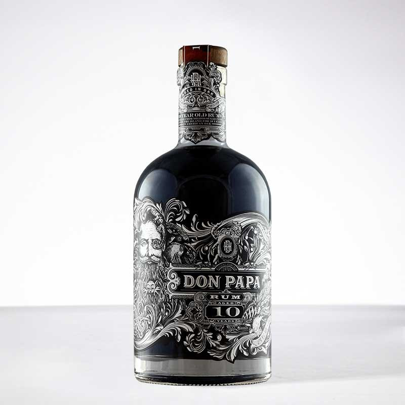 DON PAPA - 10 Jahre - Extra Alter Rum - 43° - 70cl