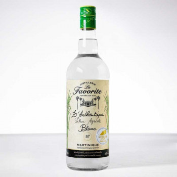 LA FAVORITE - L'Authentique - Weisser Rum - 50° - 100cl