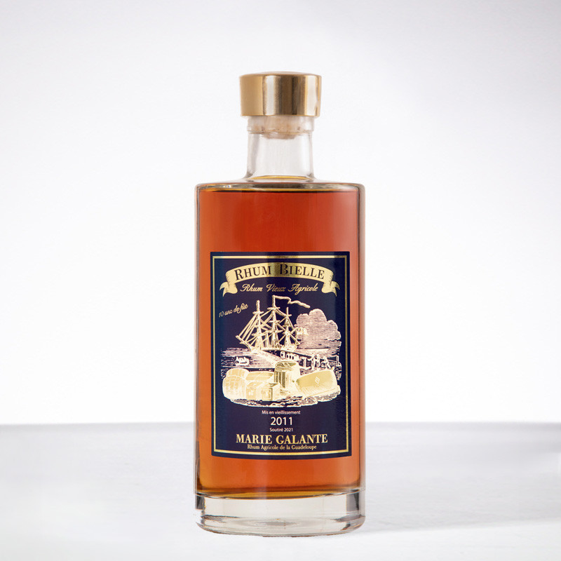 BIELLE - Millésime 2011 - 10 ans - Rhum hors d'âge - 45° - 70cl