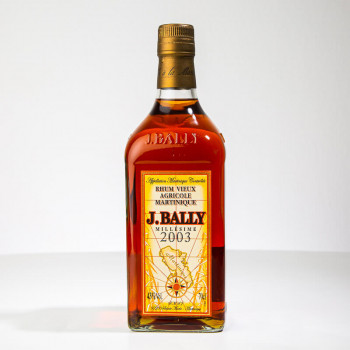 BALLY - Rhum vieux - Millésime 2003 - 43° - 70cl - rhum agricole martinique