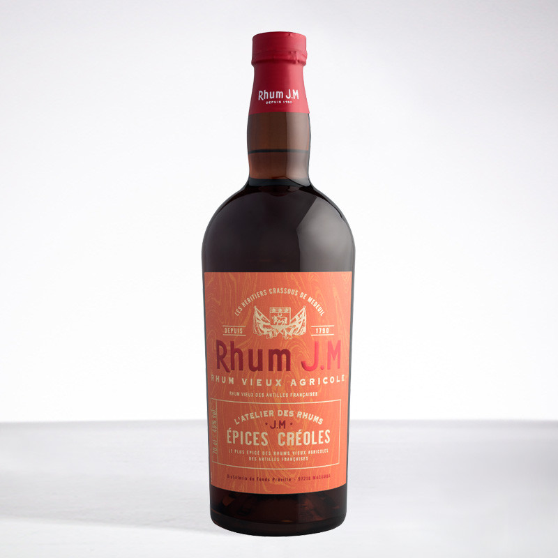 Rhum JM - Gamme Atelier - Epices Créoles - Alter Rum - 46° - 70cl