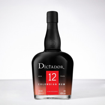 DICTADOR - 12 ans - Rhum hors d'âge - 40° - 70cl