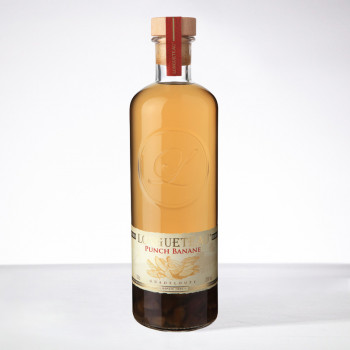 LONGUETEAU - Punch Banane - Liqueur - 25° - 100cl