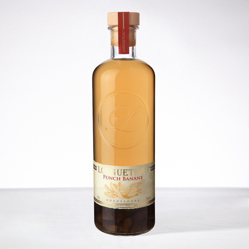 LONGUETEAU - Punch Banane - Liqueur - 25° - 100cl