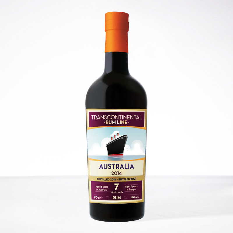 TRANSCONTINENTAL RUM LINE - Australia 2014 - Extra Alter Rum - 48° - 70cl TRANSCONTINENTAL RUM LINE - Australia 2014 - Extra Alter Rum - 48° - 70cl