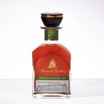 ADMIRAL RODNEY - Officer's Release n°2 - Rhum hors d'âge - 45° - 70cl