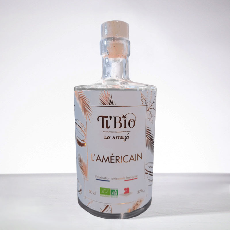 TI'BIO - Ti'Punch Américain - Noix de Pécan - Bio - Rhum arrangé - 37° - 50cl