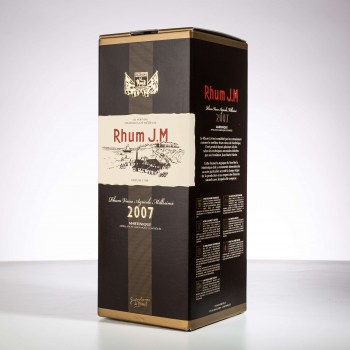 JM - Millésime 2007 - Rhum hors d'âge - Brut de fût - 42,9° - 70cl