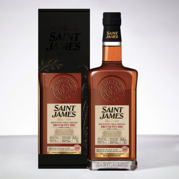 SAINT JAMES - Brut de fût 2003 - Batch 2 - Rhum hors d'âge - 56,4° - 70cl