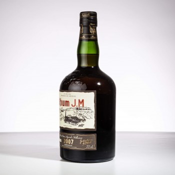 JM - Millésime 2007 - Rhum hors d'âge - Brut de fût - 42,9° - 70cl