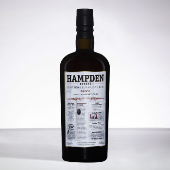 HAMPDEN ESTATE -  Pagos - Rhum vieux - 52° - 70cl