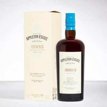 APPLETON ESTATE - Hearts Collection - Millésime 2003 - Rhum hors d'âge - 63° - 70cl