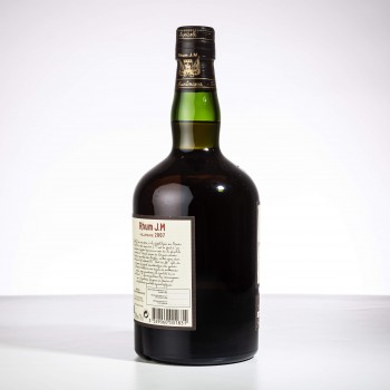 JM - Millésime 2007 - Rhum hors d'âge - Brut de fût - 42,9° - 70cl