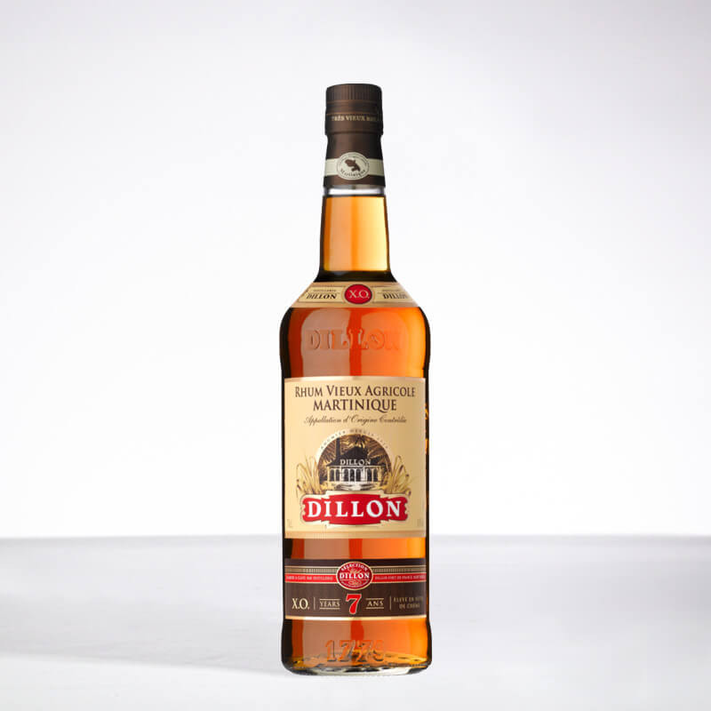 DILLON - XO - 7 ans - Rhum hors d'âge - Etui - 45° - 70cl