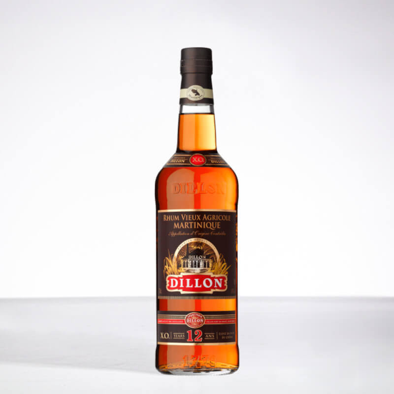 DILLON - XO - 12 ans - Rhum hors d'âge - Etui - 45° - 70cl DILLON - XO - 12 ans - Rhum hors d'âge - Etui - 45° - 70cl