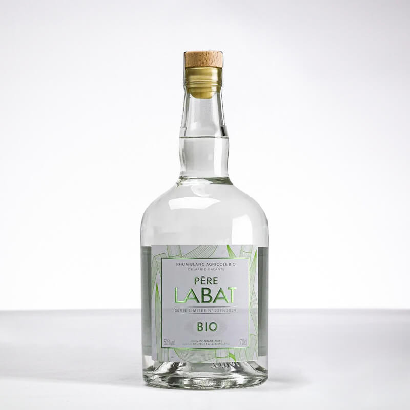 PERE LABAT - Rhum blanc BIO - Étui - 52° - 70cl