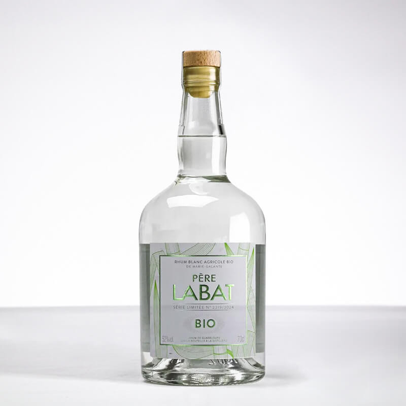PERE LABAT - Weißer Rum BIO - Etui - 52° - 70cl